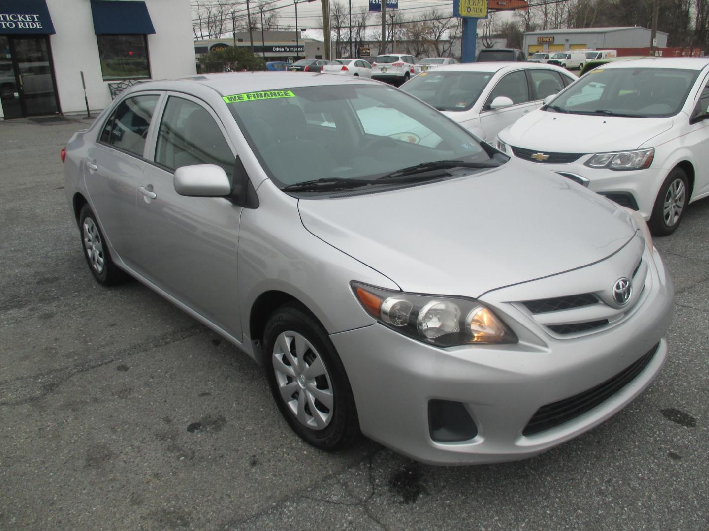 2012 SILVER Toyota Corolla S 5-Speed MT (2T1BU4EEXCC) with an 1.8L L4 DOHC 16V engine, 5-Speed Manual transmission, located at 1254 Manheim Pike, Lancaster, PA, 17601, (717) 393-9133, 40.062870, -76.323273 - Photo#2